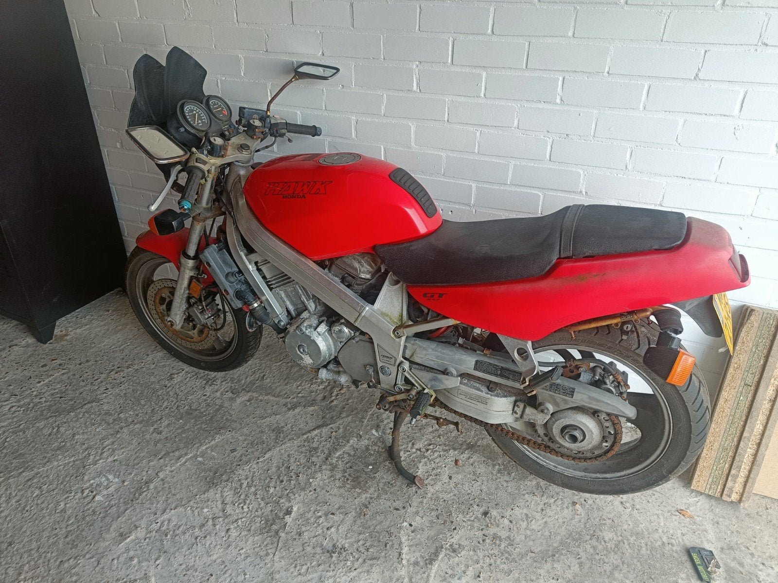Klusmotor Honda NT650 hawk GT, Motoren, Ophalen