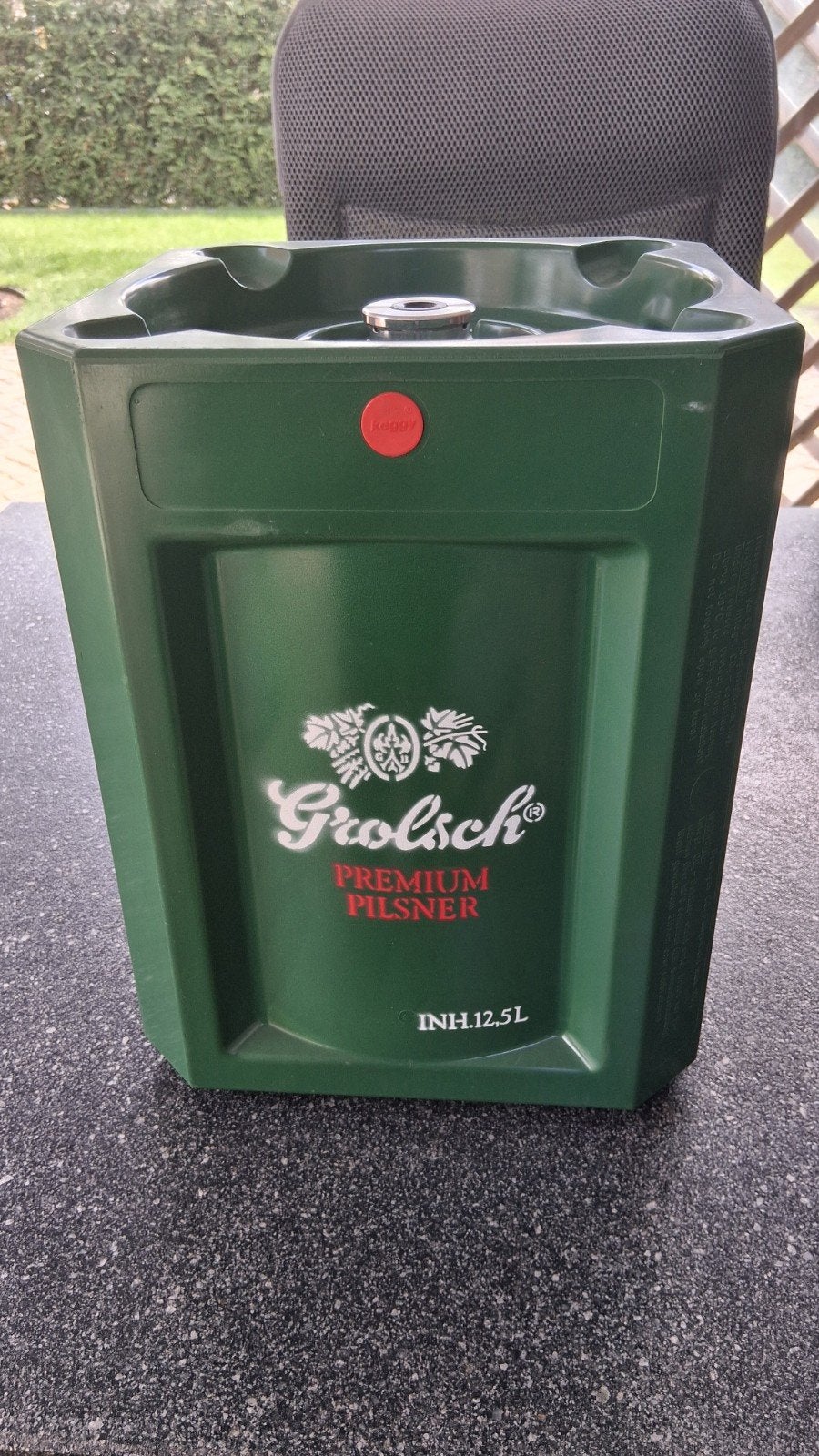 Grolsch Premium Pilsner Keggy 12.5L Leeg Fust, Ophalen, Gebruikt, Verpakking