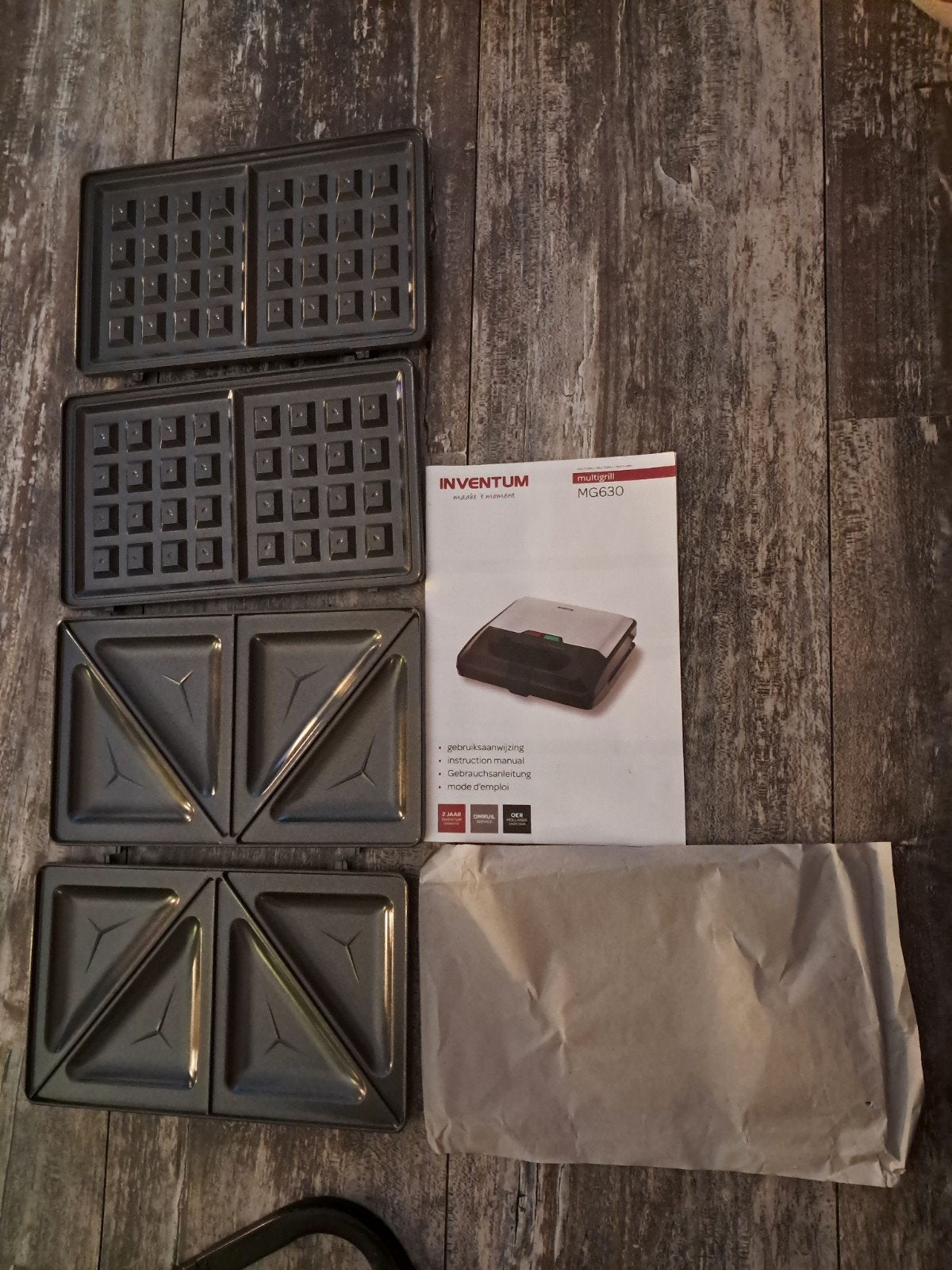 Losse nieuwe platen voor in wafel of tosti ijzer, Ophalen of Verzenden, Nieuw