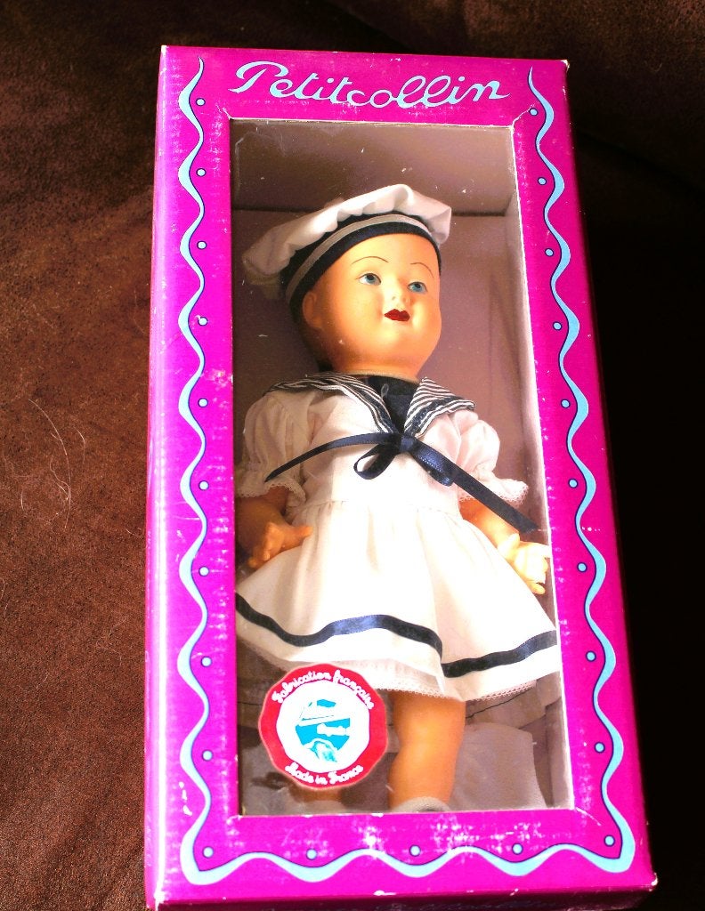 petit collin pop in originele doos., Verzamelen, Poppen, Ophalen of Verzenden, Zo goed als nieuw, Overige typen
