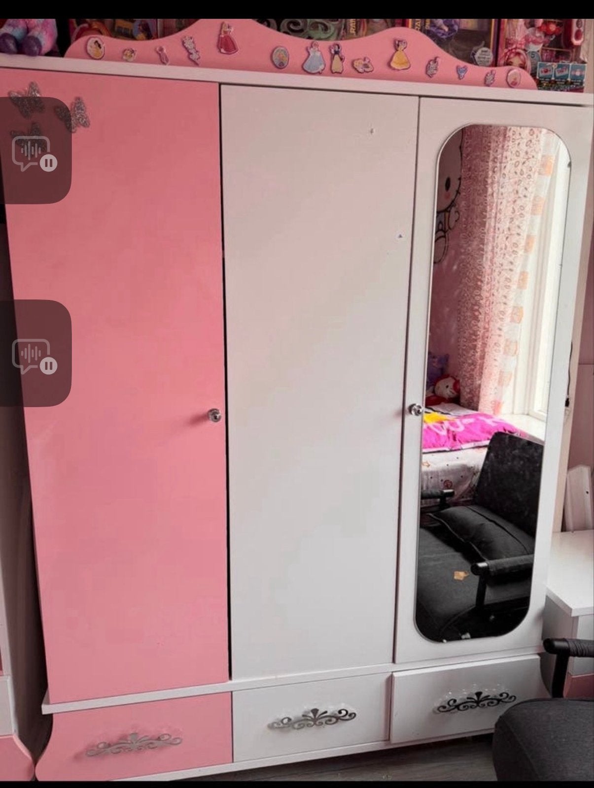 Meisjes roze meubels, Kinderen en Baby's, Kinderkamer | Complete kinderkamers, Ophalen of Verzenden