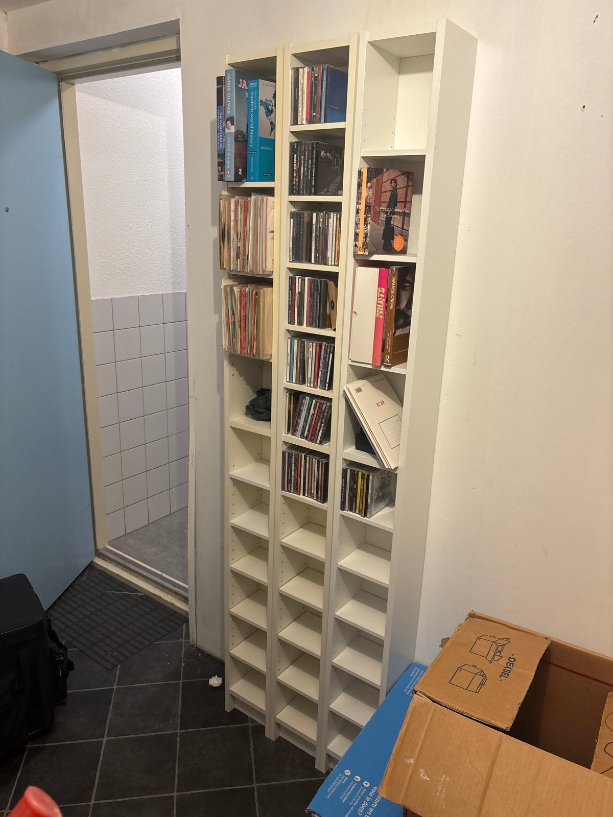 Ikea CD/DVD kasten - 3 stuks, Ophalen, Gebruikt, 150 discs of meer, Hout