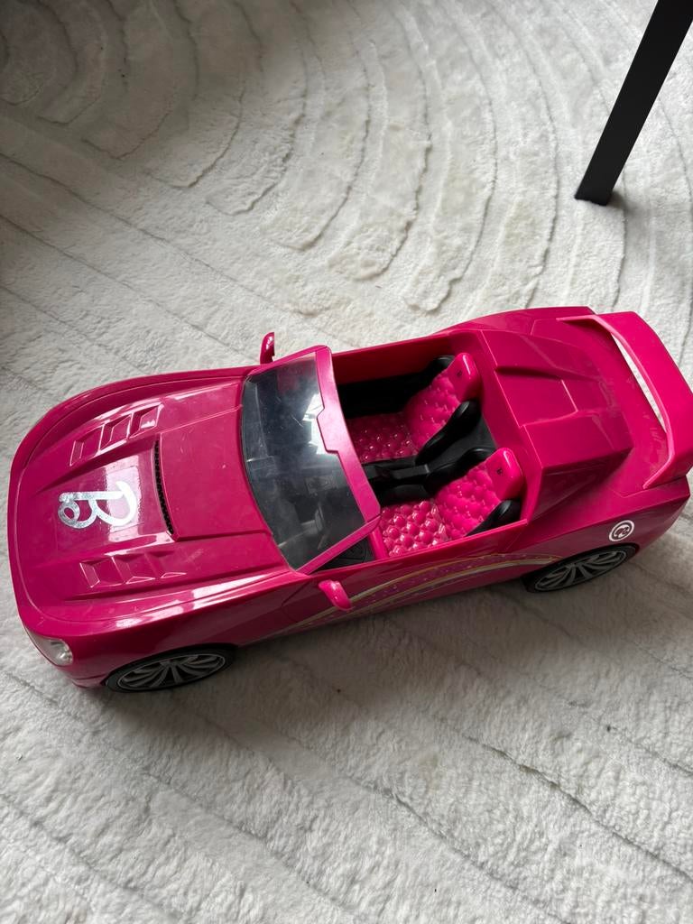 barbie auto, Ophalen, Gebruikt