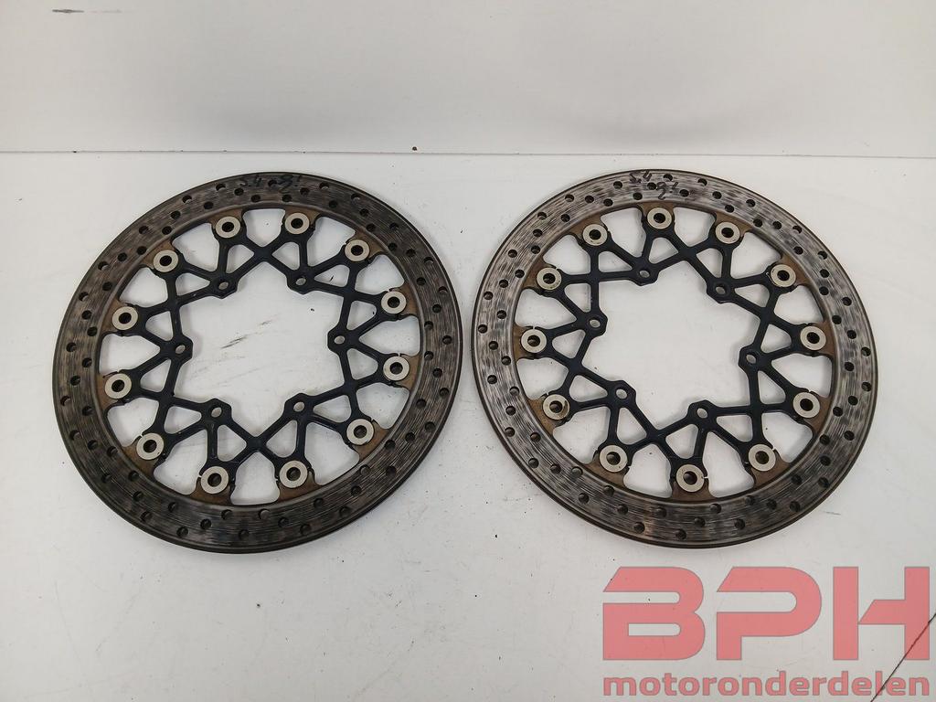 Remschijven Suzuki GSX-R 1000 K9 L0 L1 L2 L3 L4 L5 L6 2009 t, Gebruikt, -, -, Ophalen of Verzenden