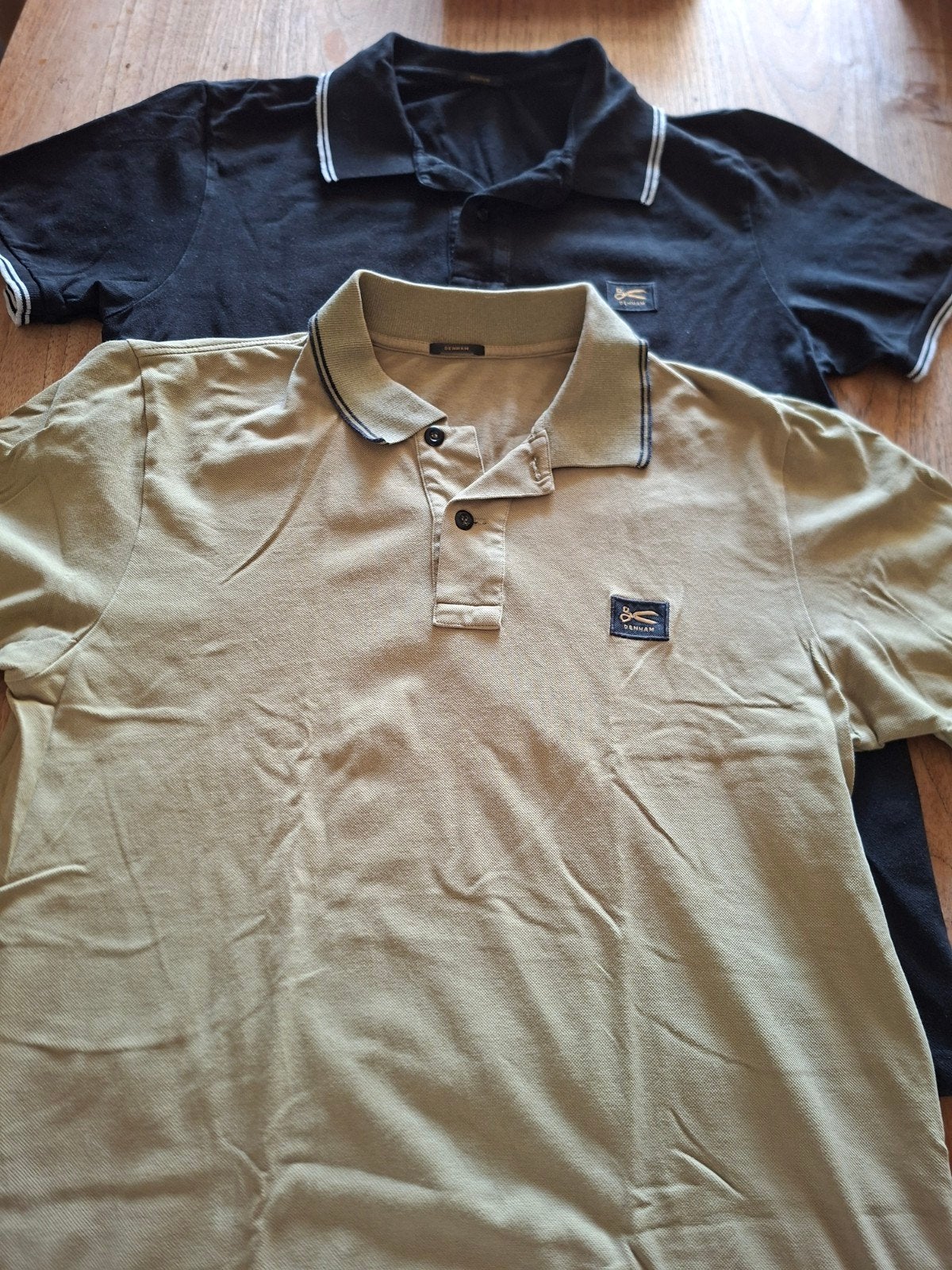 DENHAM P0LO'S, Ophalen of Verzenden, Zo goed als nieuw, Zwart