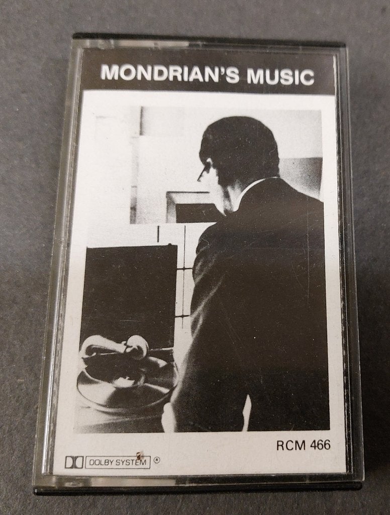 Piet Mondriaan Mondrian's Music CASSETTE zeldzaam !, Cd's en Dvd's, Gebruikt, 1 bandje, Ophalen of Verzenden, NvT