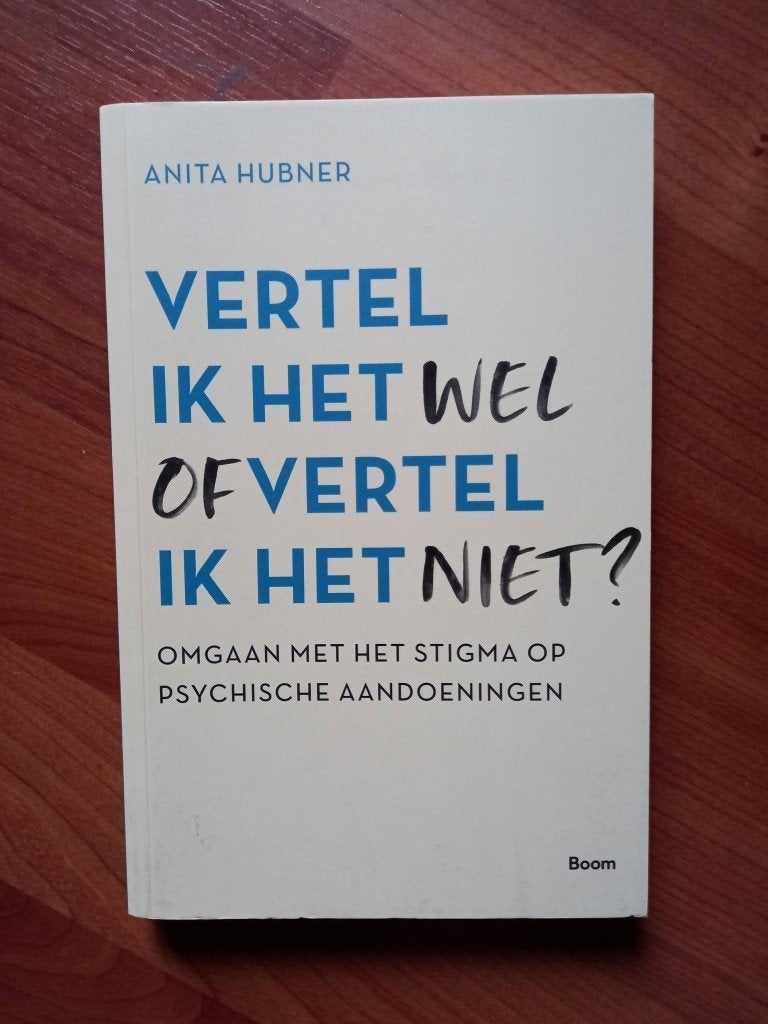 Vertel ik het wel of vertel ik het niet? - A. Hubner (2021), Sociale psychologie, Verzenden, Nieuw, Anita Hubner