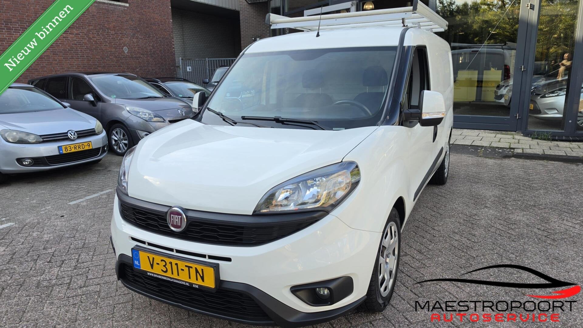 Fiat Doblò Cargo 1.3 MJ EURO6 - Airco - Navi - Cruise - €, Auto's, Gebruikt, Euro 6, 4 cilinders, Elektrische ramen