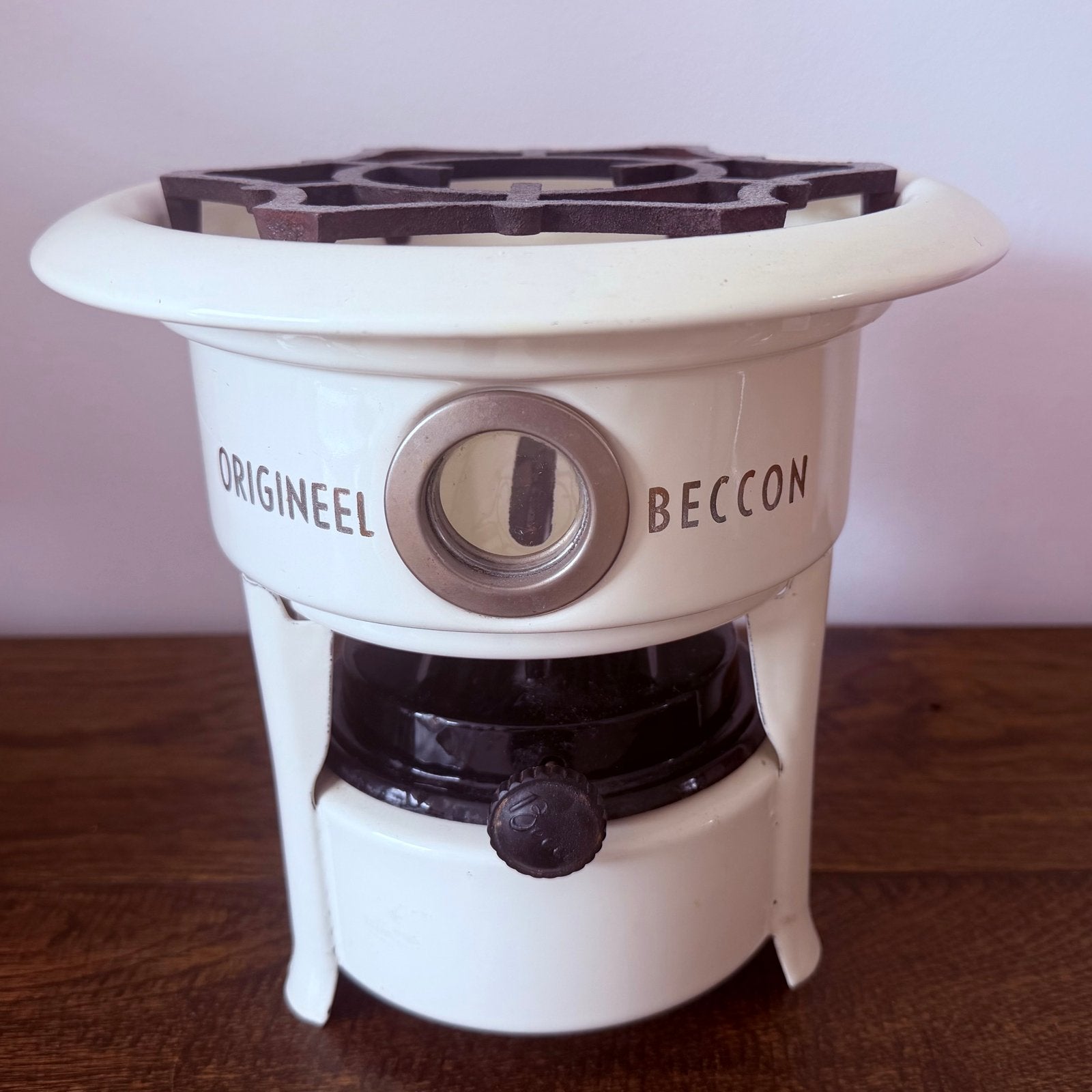 Vintage Origineel Beccon Rechaud met Fonduebrander, Ophalen