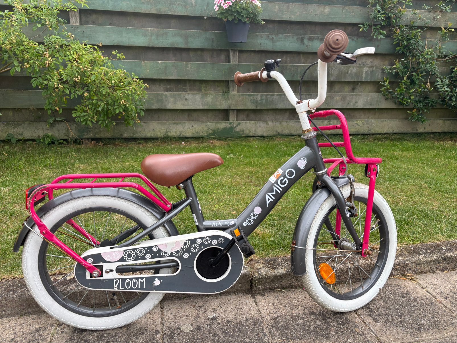 16 inch meisjesfiets, Ophalen of Verzenden, Gebruikt, 16 tot 20 inch