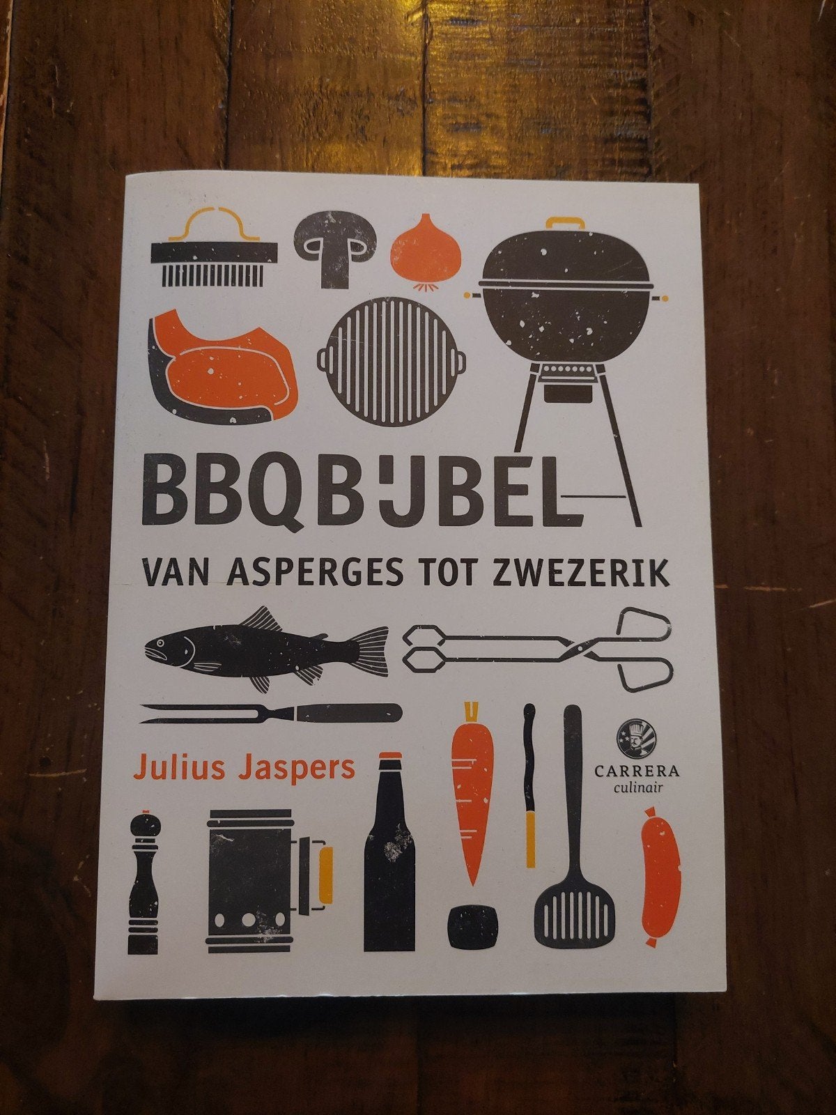 Julius Jaspers - BBQBijbel, Boeken, Ophalen, Julius Jaspers, Zo goed als nieuw, Frankrijk