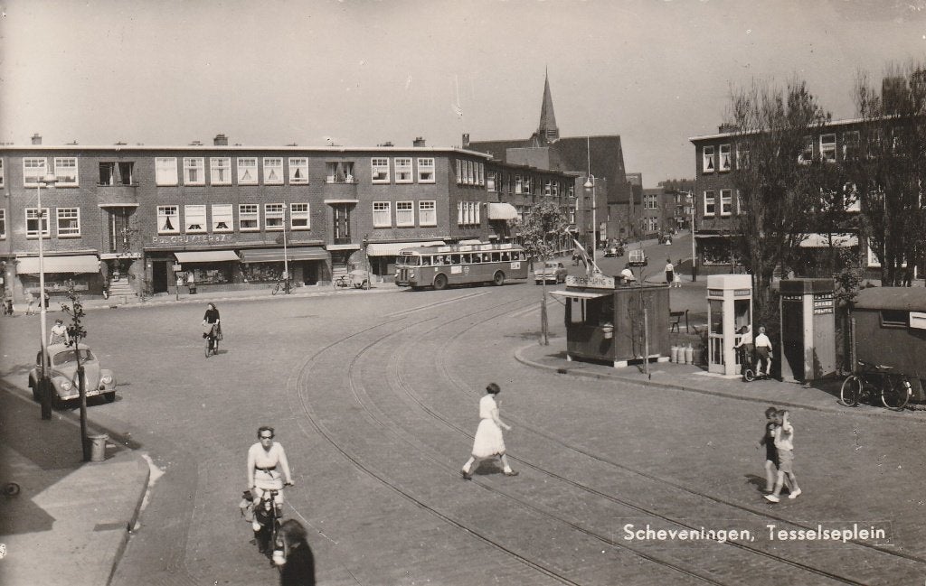 Scheveningen, Ophalen of Verzenden, 1940 tot 1960, Ongelopen, Zuid-Holland