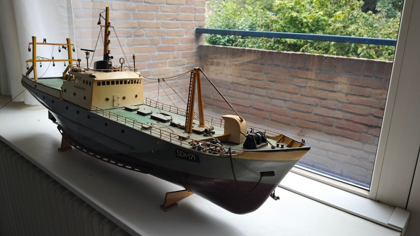 Schaalmodel vissersboot SCH-171 Cornelis Vrolijk, Ophalen, Gebruikt, Groter dan 1:32, Overige merken