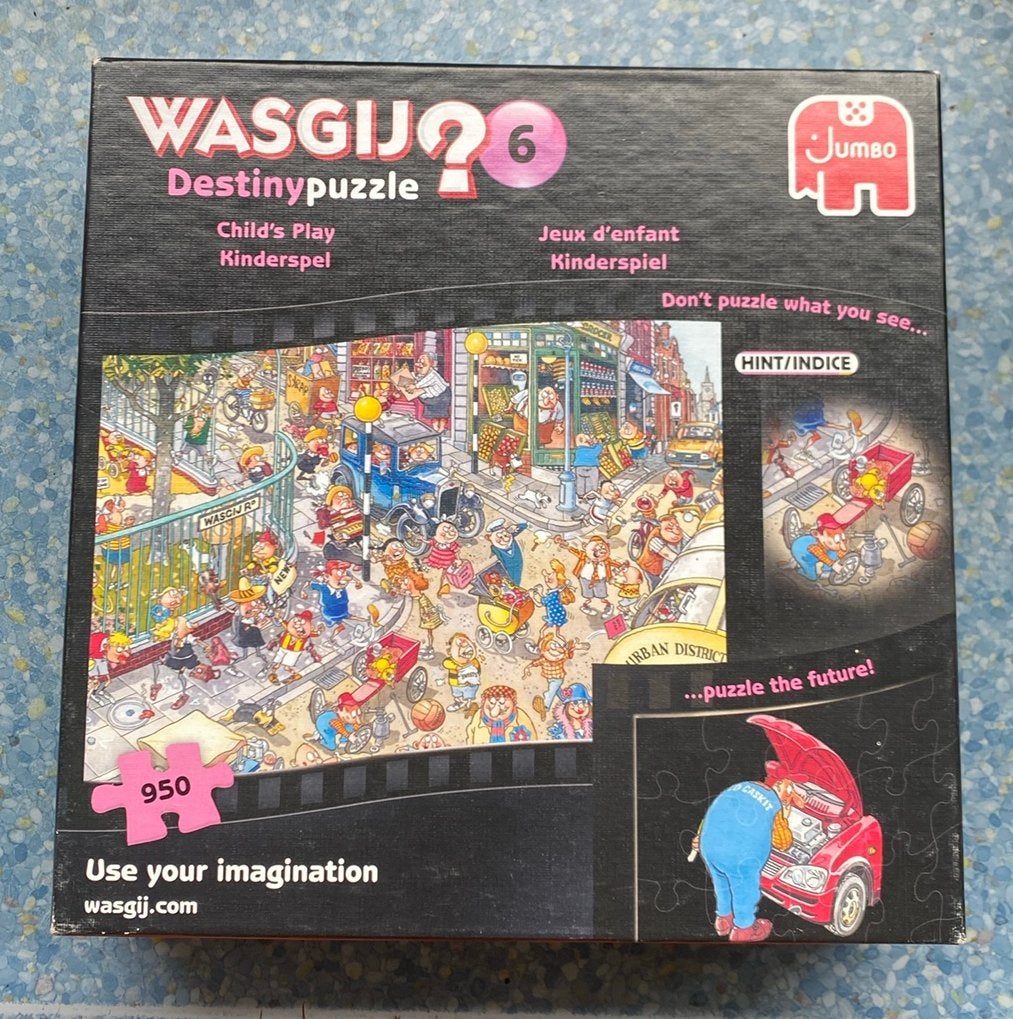 Wasgij puzzel 950 stukjes | Kinderspel, Hobby en Vrije tijd, Denksport en Puzzels, Ophalen, 500 t/m 1500 stukjes, Zo goed als nieuw