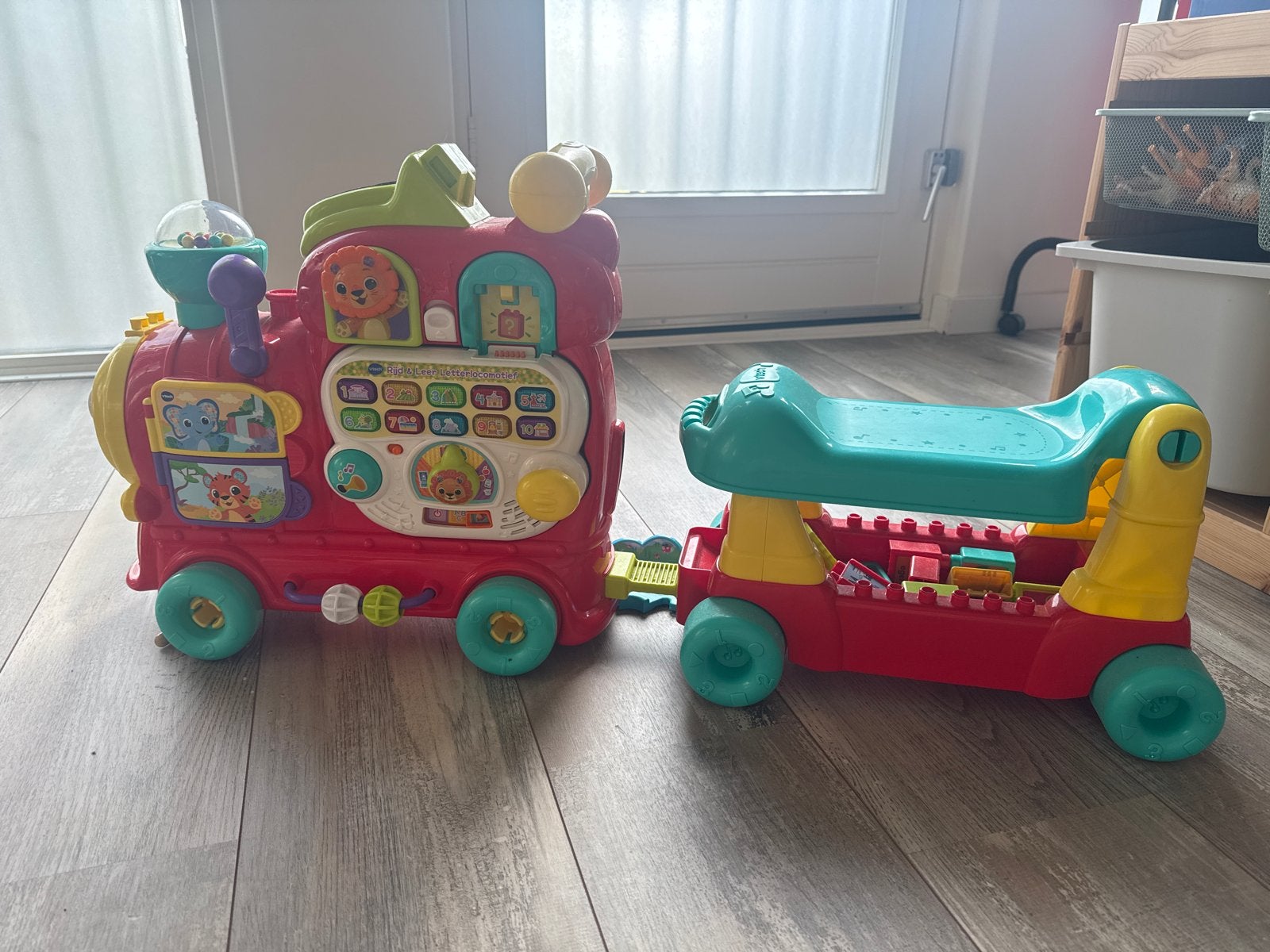 Vtech Rijd & Leer Letterlocomotief - Educatief Speelgoed, Ophalen of Verzenden, Zo goed als nieuw, Overige typen, Met licht