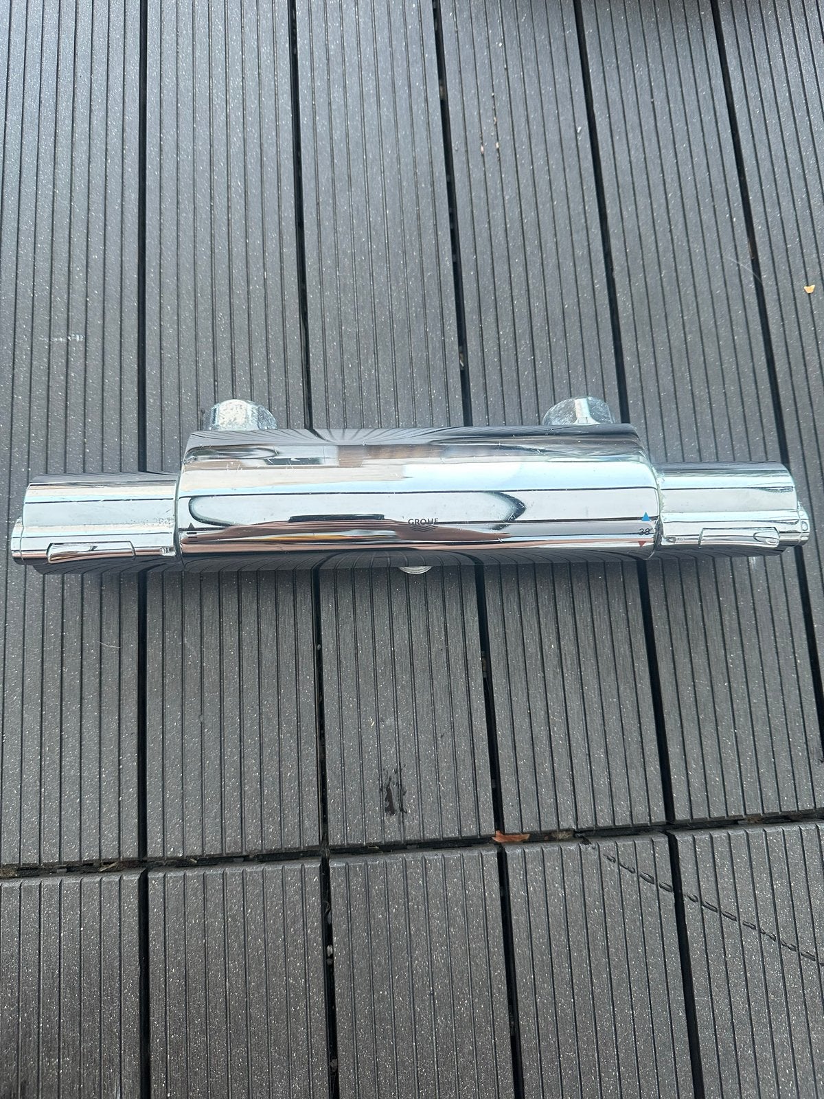 Thermostaatkraan Grohe, Huis en Inrichting, Badkamer | Badkamermeubels, Ophalen, Minder dan 50 cm, Gebruikt, Overige typen