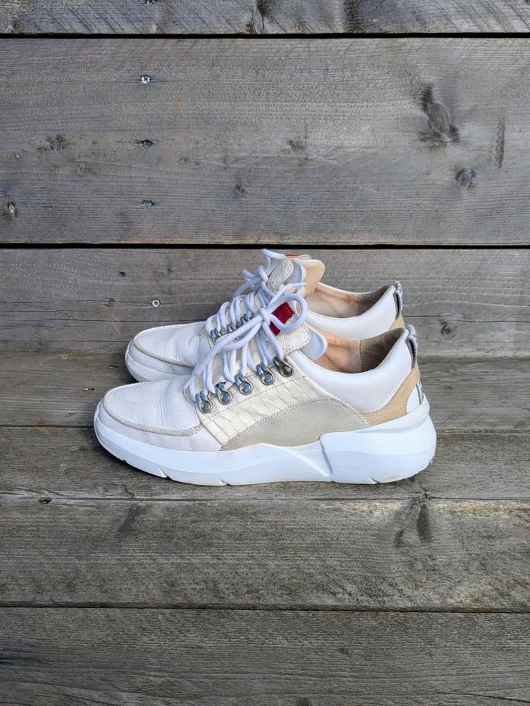 Nubikk Roque Roman sneakers wit/beige maat 39, Nubikk, Wit, Onbekend, Ophalen of Verzenden