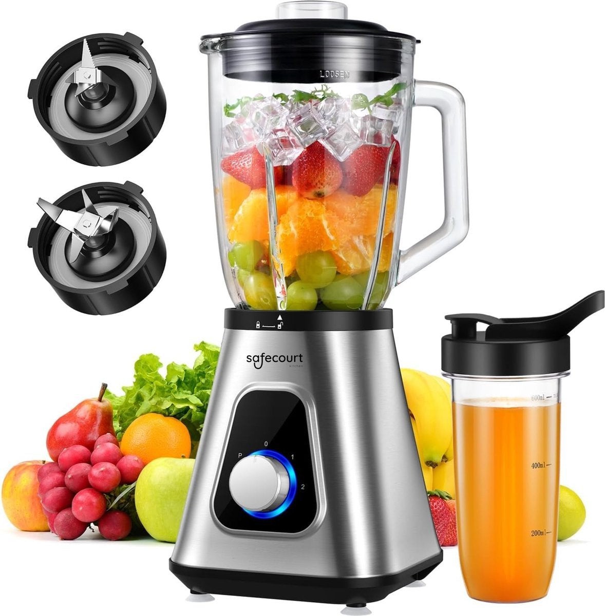 Gezocht: Blender kan. Safecourt Sport blender BL500, Ophalen of Verzenden, Gebruikt, Blender