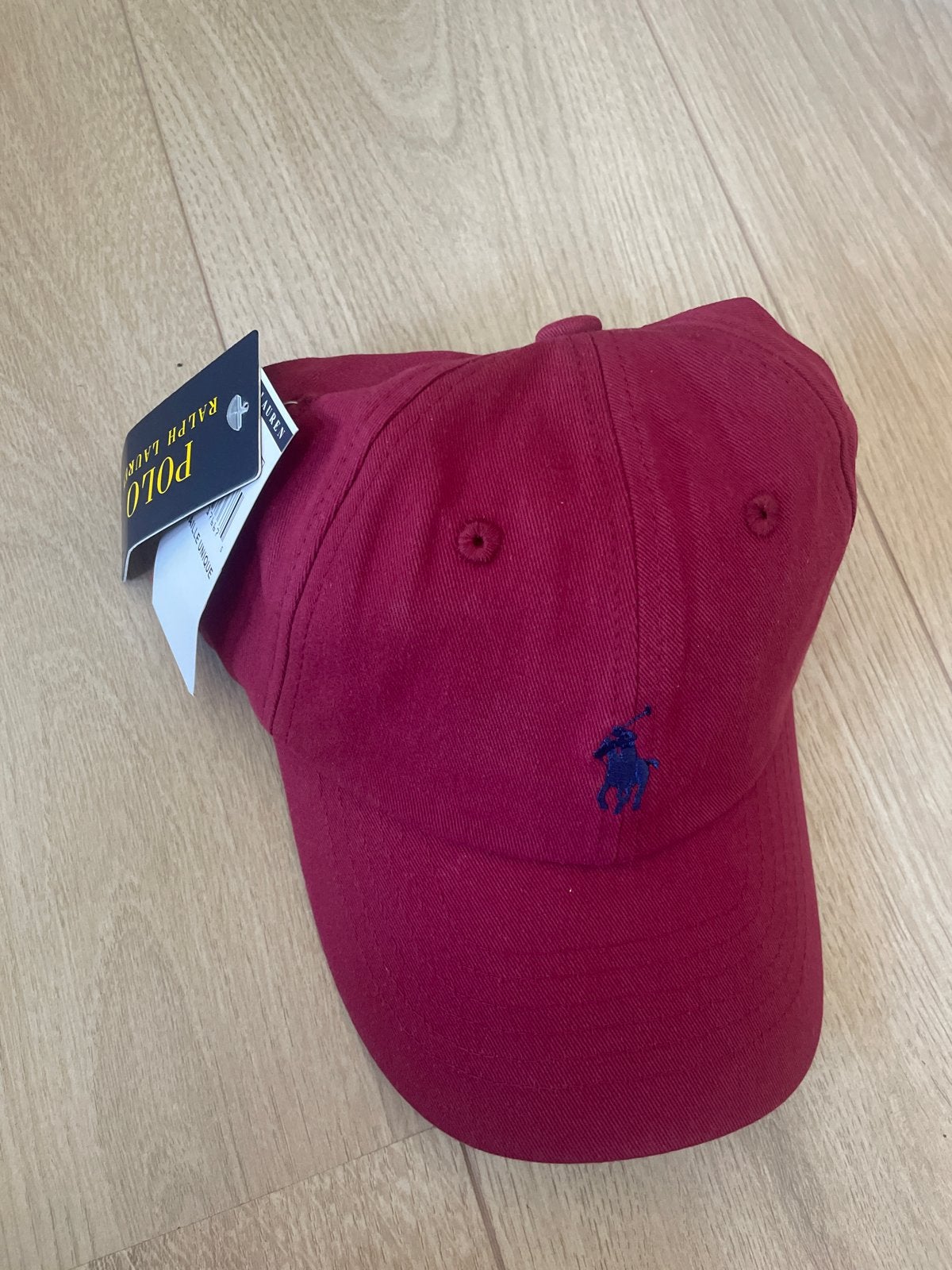 Nieuwe Polo Ralph Lauren pet - Bordeauxrood, Verzenden, Nieuw, One size fits all, Pet