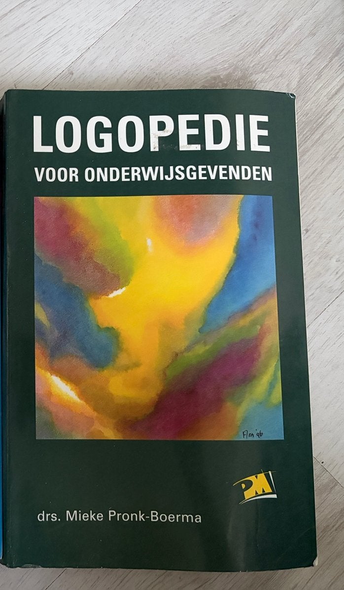 Logopedie voor onderwijsgevenden, Ophalen of Verzenden, Gamma, Zo goed als nieuw, HBO