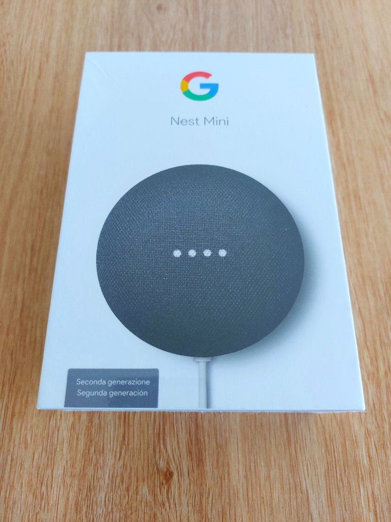 Google Nest Mini 2e generatie geseald, Slimme speaker, Google, Nieuw, Ophalen of Verzenden