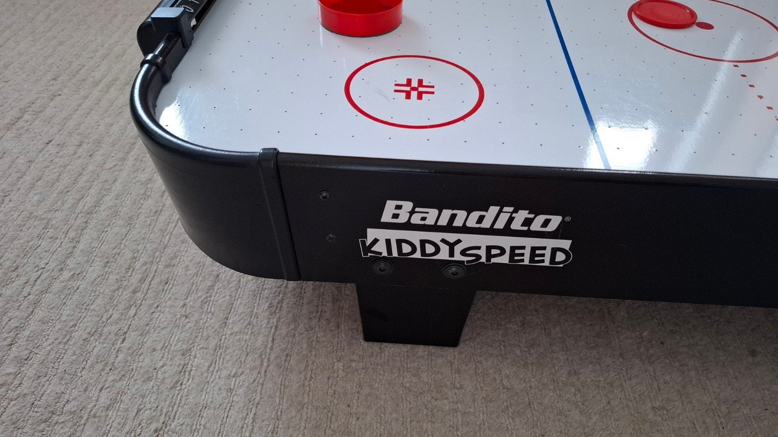 Bandido Kiddyspeed Airhockey 20x50x98cm, Kinderen en Baby's, Ophalen, Gebruikt