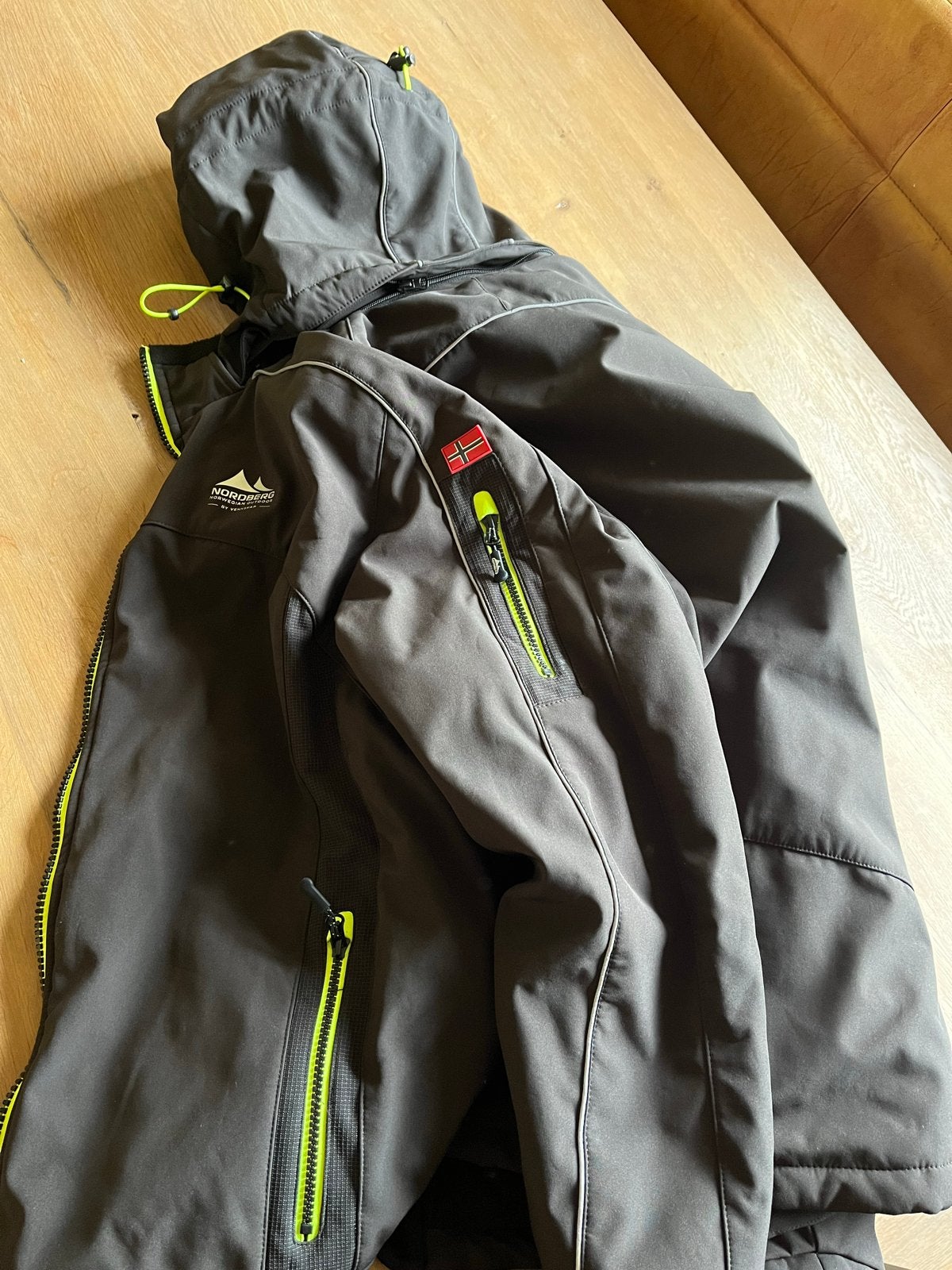 Nordberg Softshell Jas Heren - Maat XL - Zo goed als nieuw, Ophalen of Verzenden, Zo goed als nieuw, Maat 56/58 (XL), Grijs