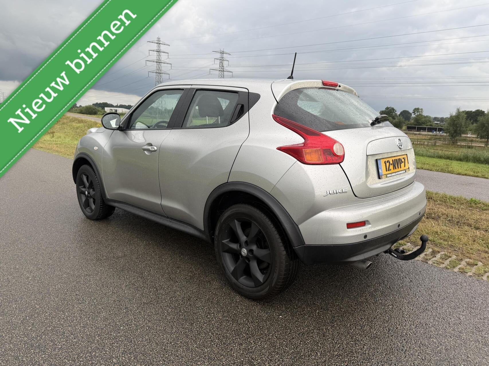 Nissan Juke 1.6 Acenta Eco clima, cruise, p.senoren,trekhaak, Auto's, Nissan, Euro 5, 4 cilinders, 49 €/maand, Origineel Nederlands
