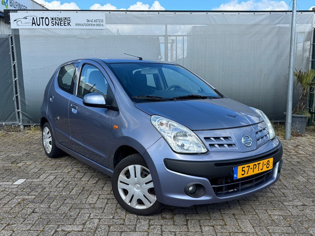 Nissan Pixo 1.0 Acenta - Airco - Elektr. ramen - APK 11-26, Auto's, Nissan, Bedrijf, Te koop, Pixo, ABS, Airbags, Airconditioning