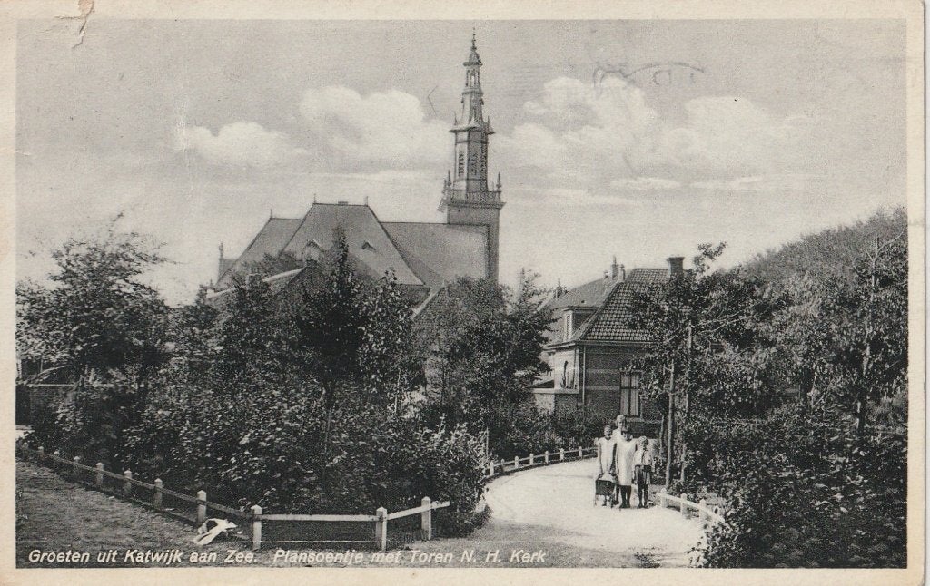 KATWIJK AAN ZEE, Ophalen of Verzenden, 1920 tot 1940, Gelopen, Zuid-Holland