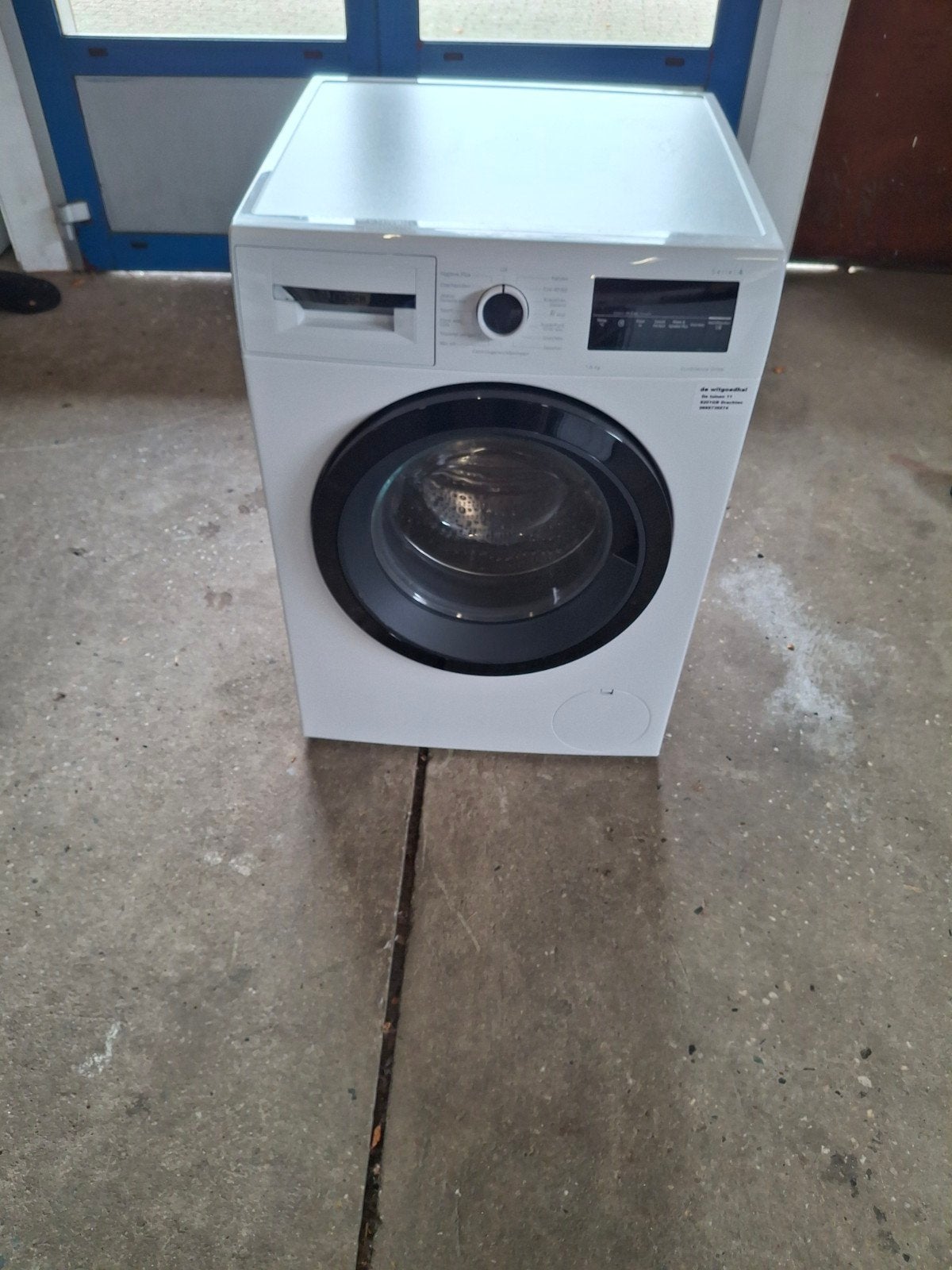 zogoed als nieuwe bosch wasmachine nieuwste model