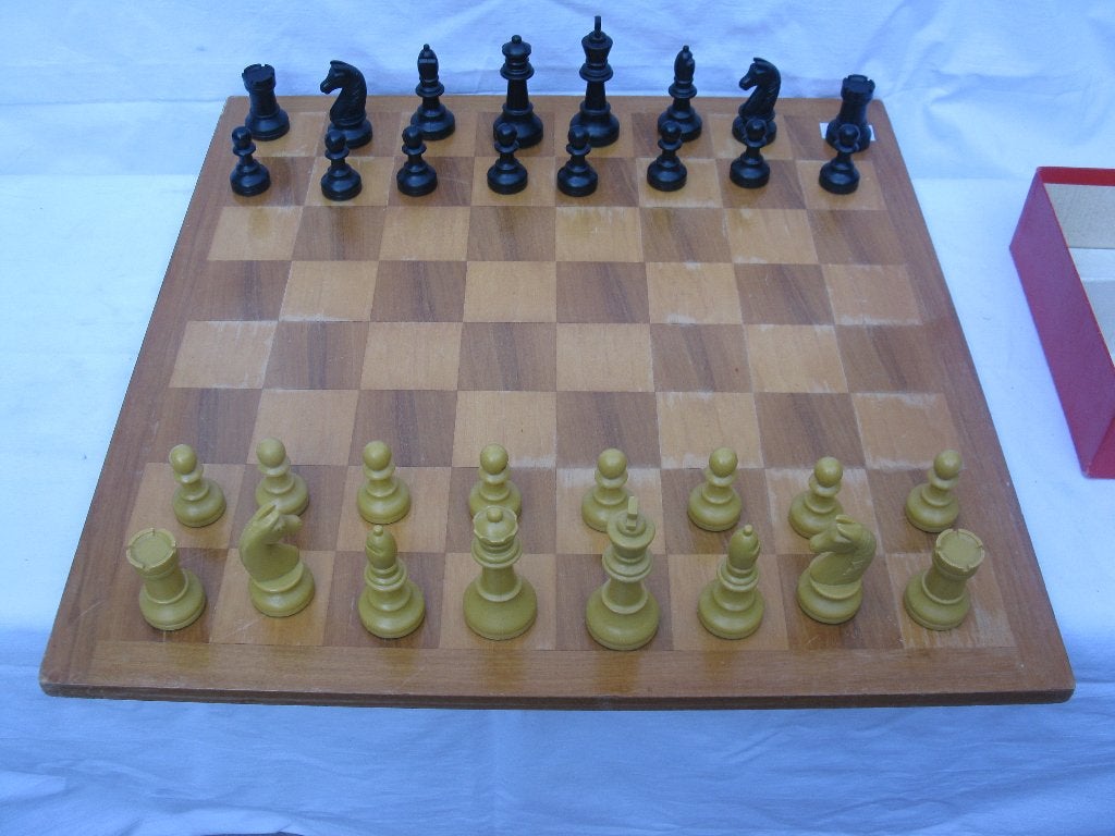 Schaakspel XL groot formaat, Ophalen of Verzenden