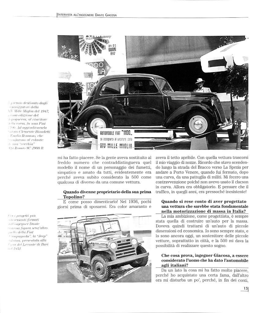 Fiat 500 Topolino, Verzenden, Nieuw, Overige merken, Giordano
