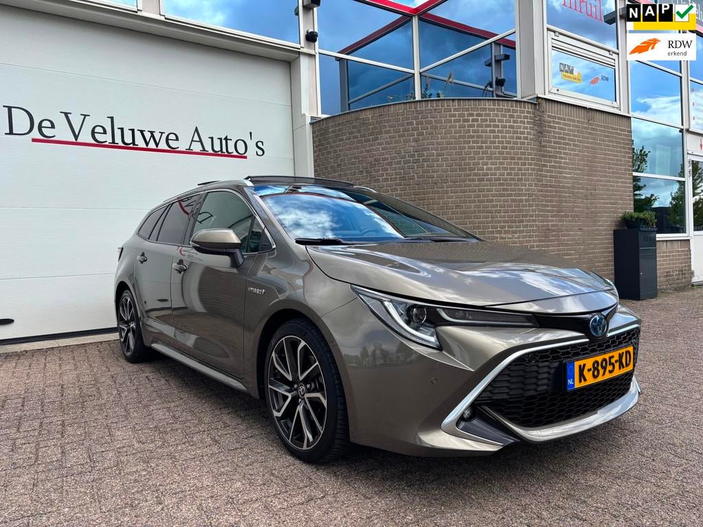 Toyota Corolla Touring Sports 2.0 Hybrid Executive|Pano|CAM|, Auto's, Toyota, 1345 kg, 450 kg, Gebruikt, Bruin