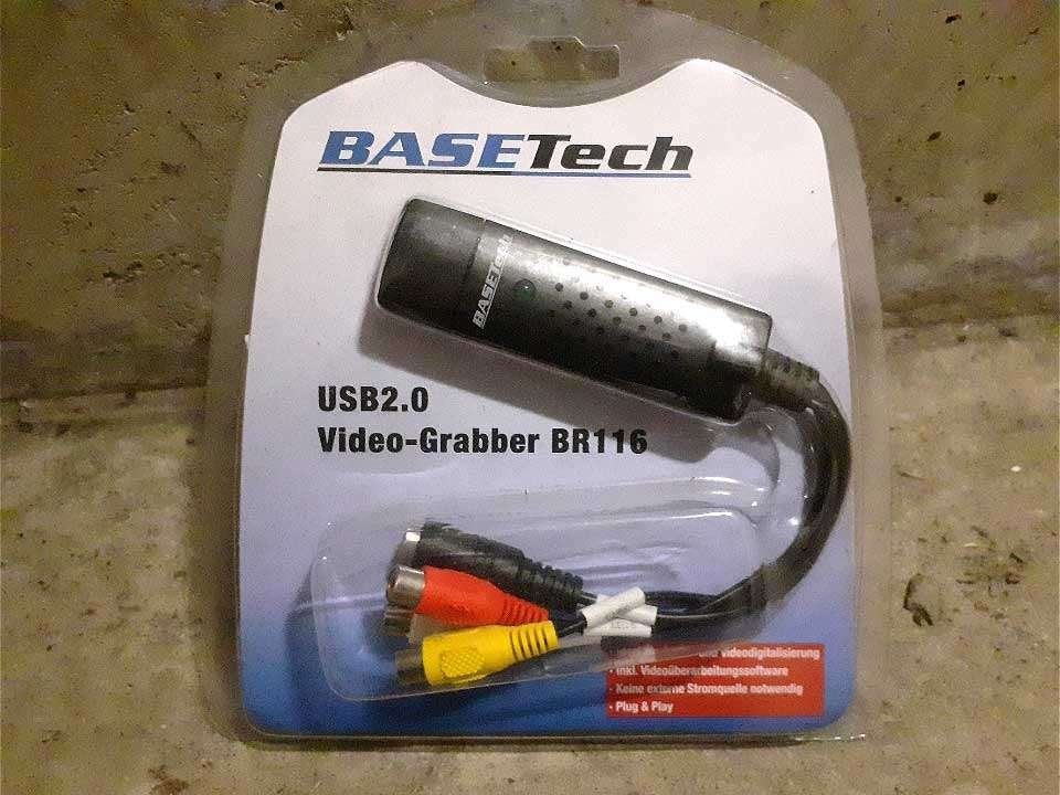 BaseTech "Video-Grabber BR116" (USB2.0) nog nieuw geseald b6, Ophalen of Verzenden, Nieuw