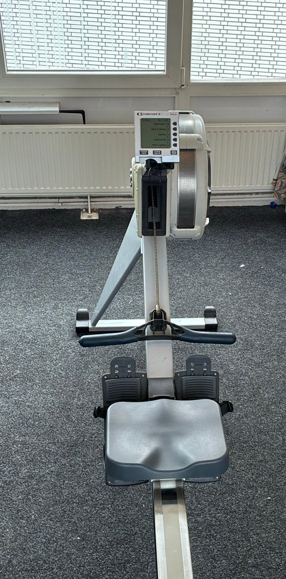 Concept 2 ergometer model E  roeitrainer, Ophalen, Benen, Aluminium, Zo goed als nieuw