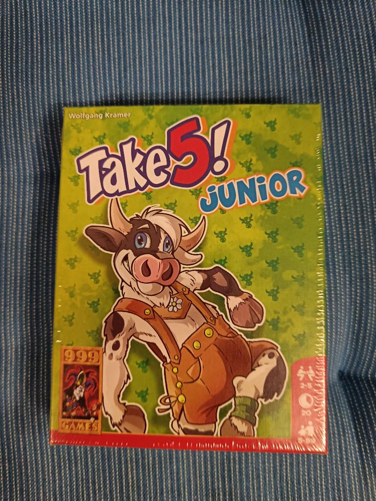 Take 5 junior NIEUW, Hobby en Vrije tijd, Gezelschapsspellen | Kaartspellen, Ophalen of Verzenden, Nieuw
