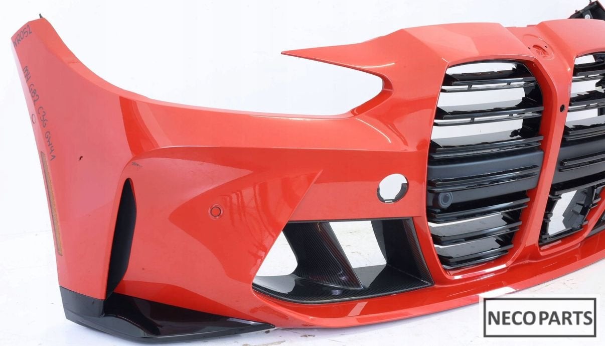 BMW M4 G82 VOORBUMPER C3G ORIGINEEL ALLES LEVEBRAAR!!!, Gebruikt, -, Ophalen of Verzenden, Achter