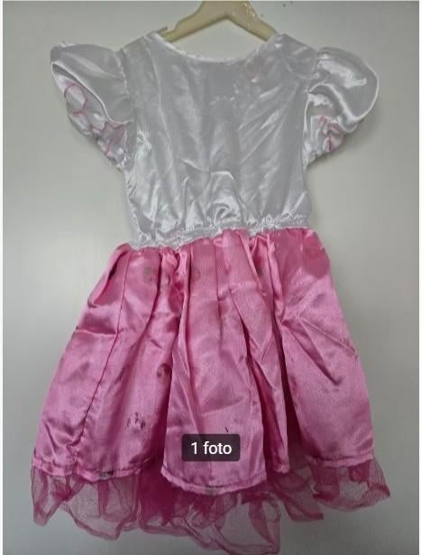 Strawberry shortcake jurkje mt 92 / 104, Kinderen en Baby's, Carnavalskleding en Verkleedspullen, Ophalen of Verzenden, Zo goed als nieuw