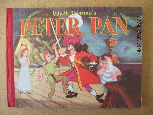 adv6091 peter pan plaatjes boek, Eén stripboek, Ophalen, Gelezen