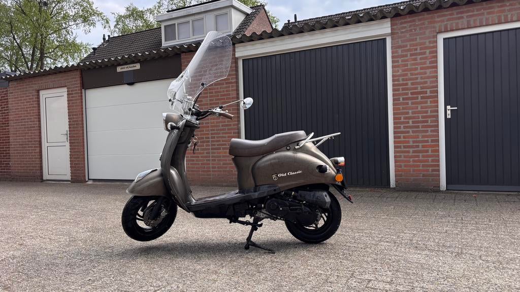 BTC Old Classic Scooter, Schade, Ophalen, Gebruikt, Maximaal 45 km/u, Benzine
