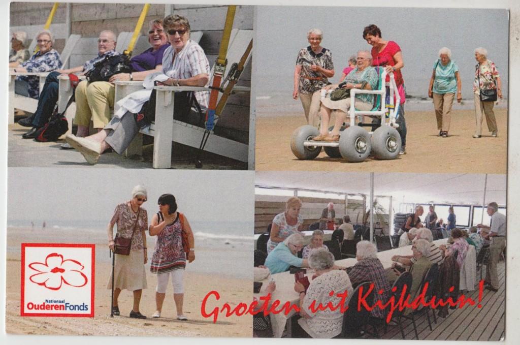 Groeten uit Kijkduin van Nationaal Ouderenfonds, Verzenden, 1980 tot heden, Ongelopen, Zuid-Holland