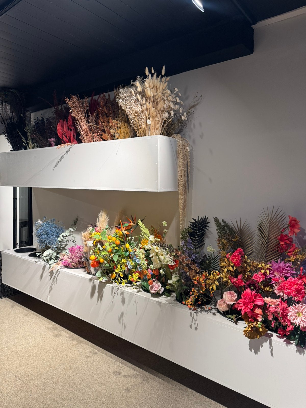 Bloemen presentatiebak, bloemenwinkel, Minder dan 30 cm, Rond, Ophalen of Verzenden, Zo goed als nieuw