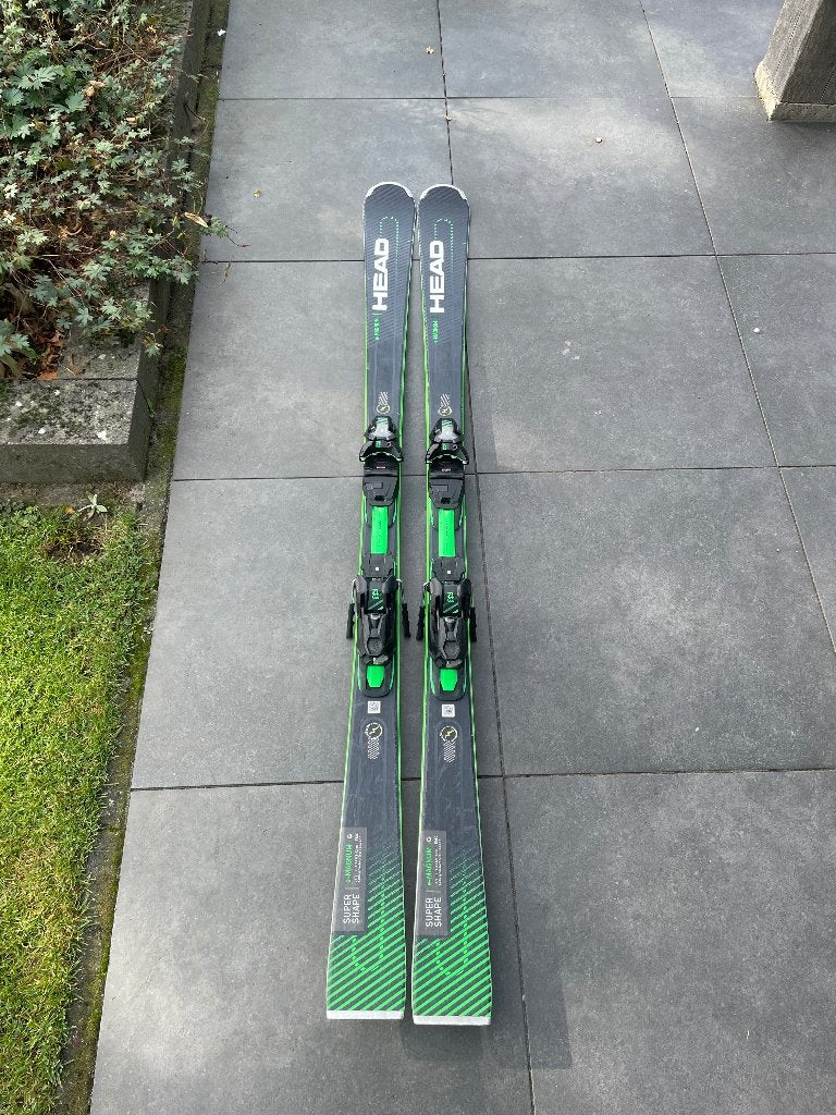 HEAD e-MAGNUM Ski's en LEKI skistokken, 160 tot 180 cm, Gebruikt, Ophalen of Verzenden, Skiën