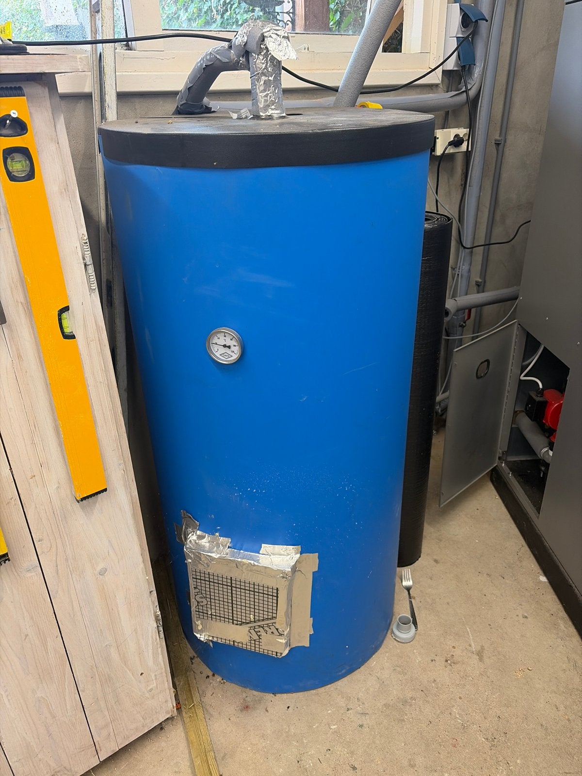 OEG 200L Boiler met Energielabel A 2 warmte wisselaars, Ophalen, Gebruikt, Overige typen, 60 tot 150 cm