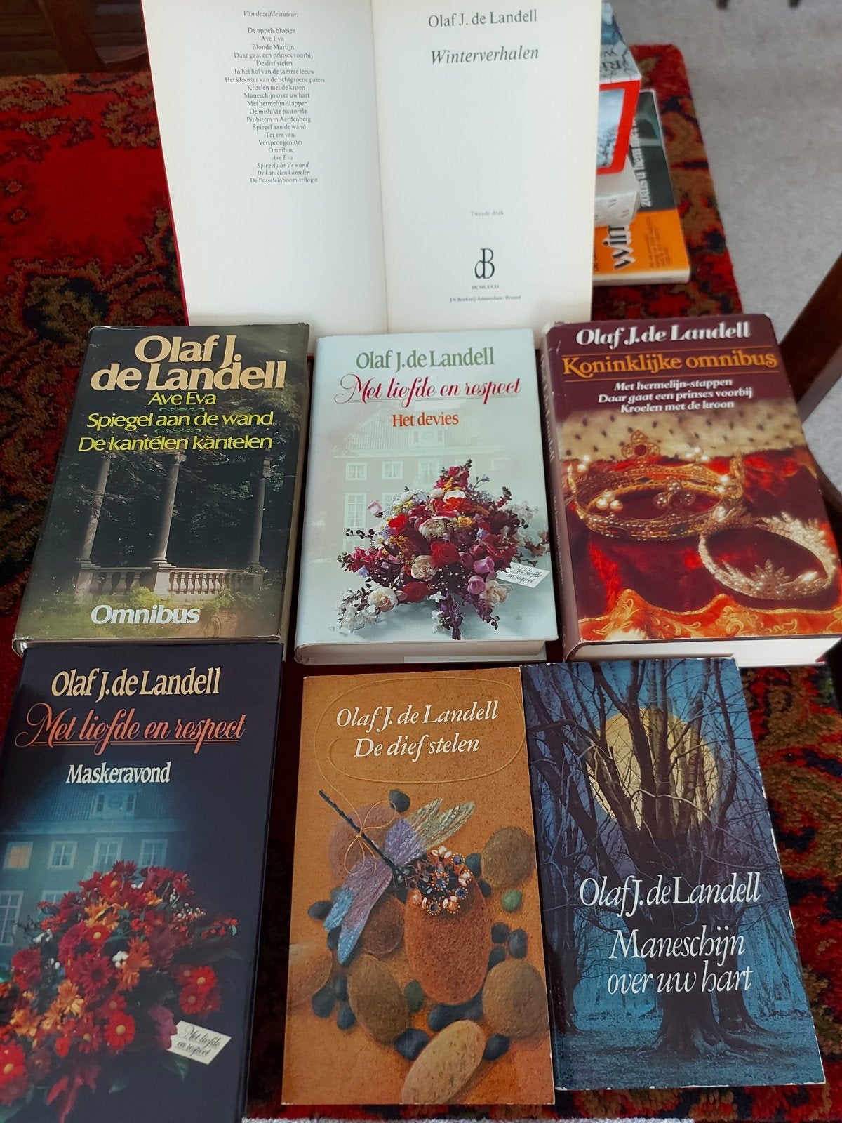 Olaf J. De Landell boeken Extra  De gouden Navelstreng, Boeken, Ophalen of Verzenden