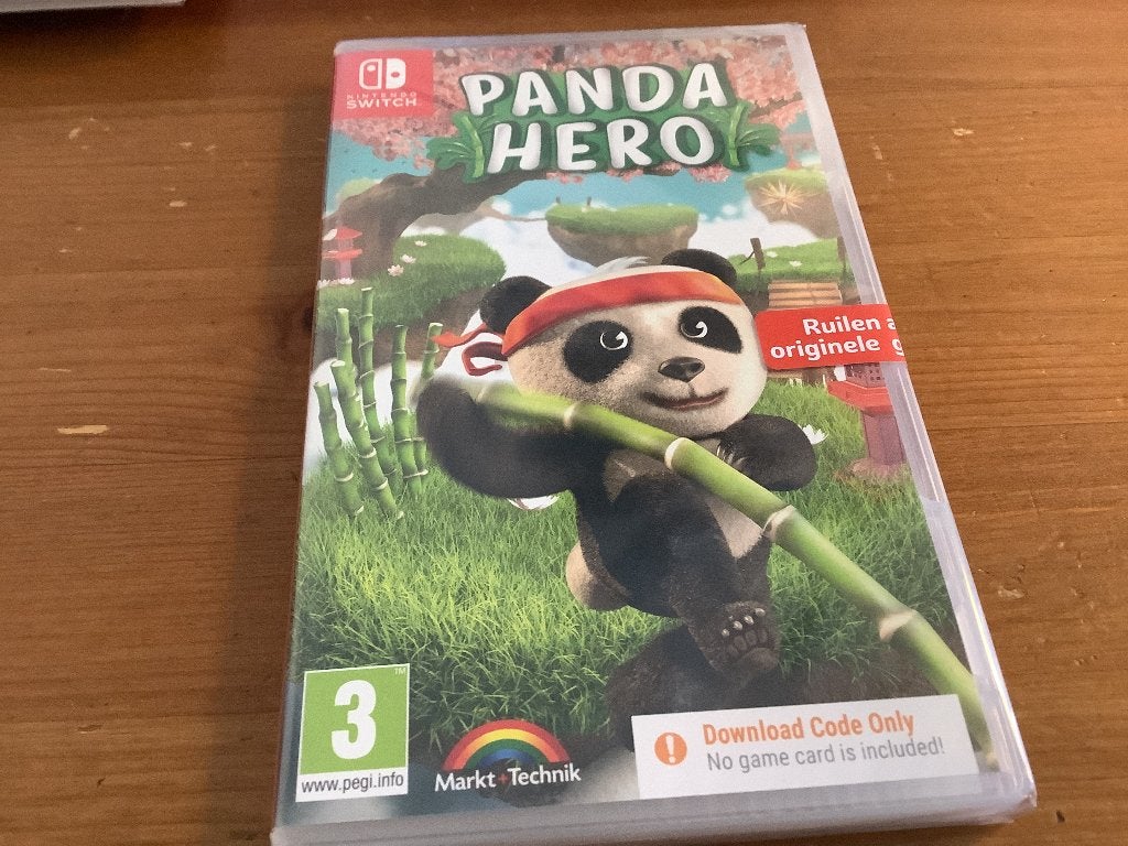 Panda Hero. nintendo switch, nieuw in folie, Avontuur en Actie, 1 speler, Nieuw, Ophalen of Verzenden