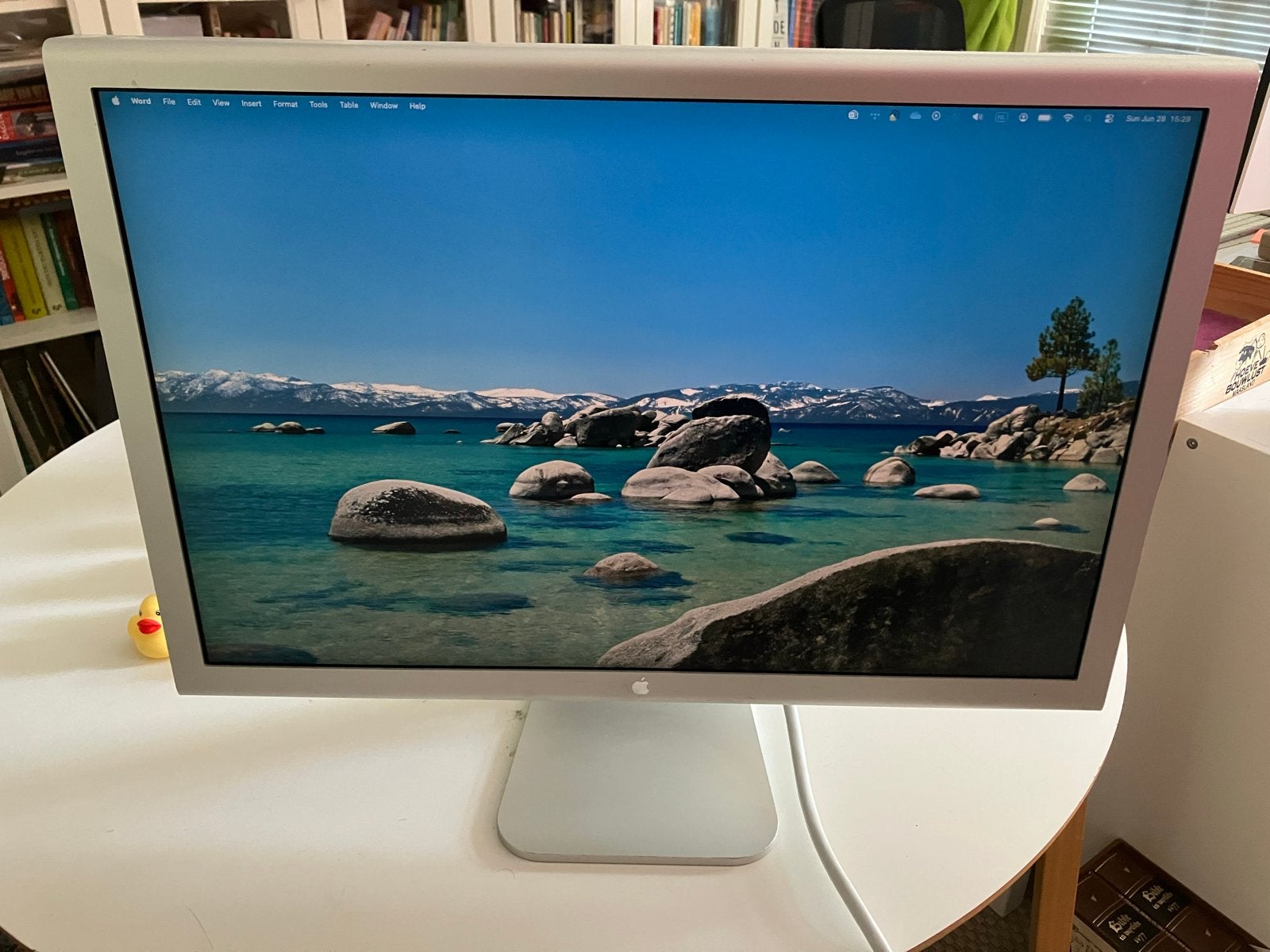Apple Cinema HD Display 24 inch monitor, Computers en Software, Monitoren, Ophalen, Gebruikt, Overige resoluties, LED