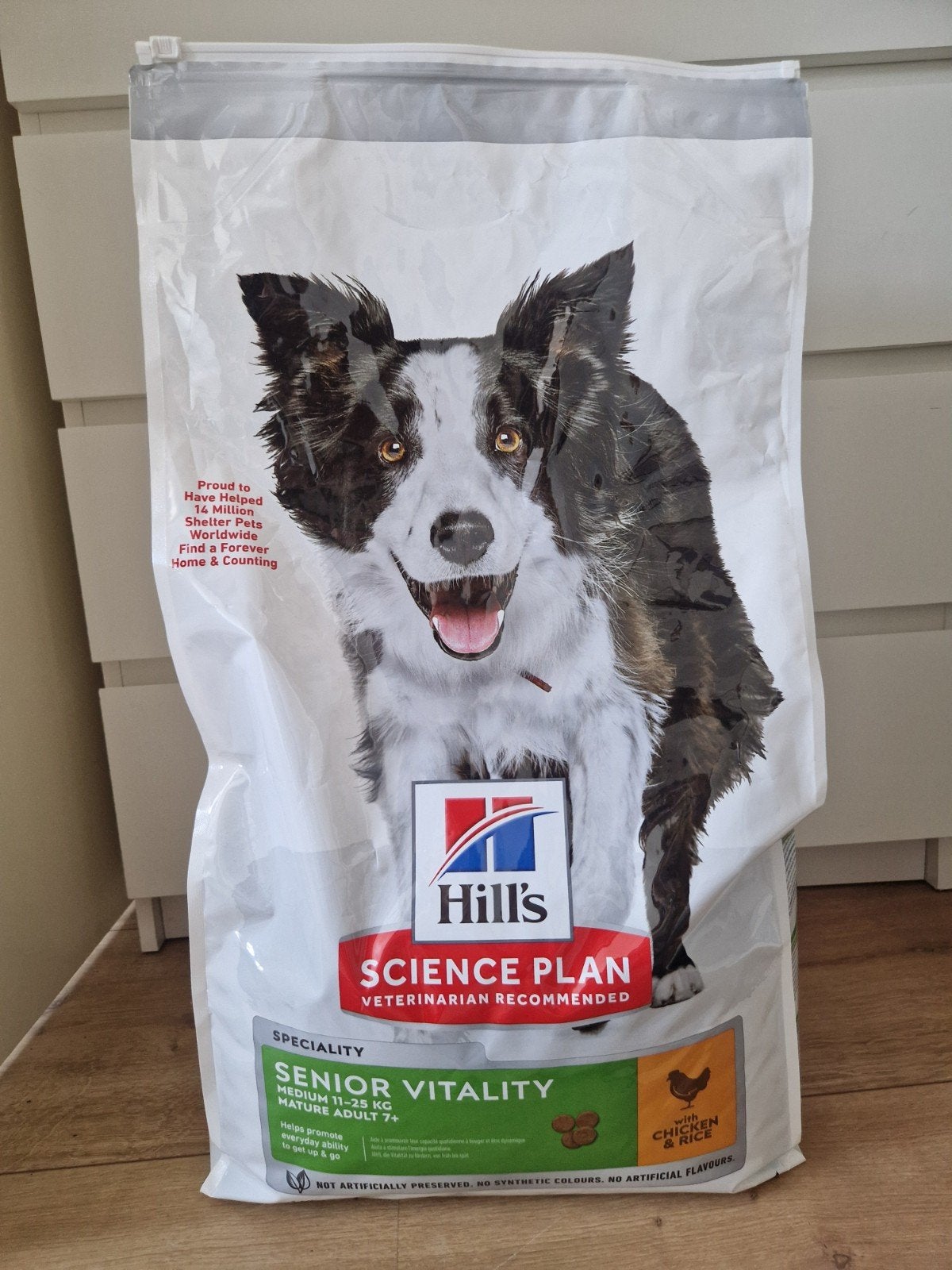 Hill's science plan hondenbrokken Senior Vitality Medium 7+, Ophalen, Hond