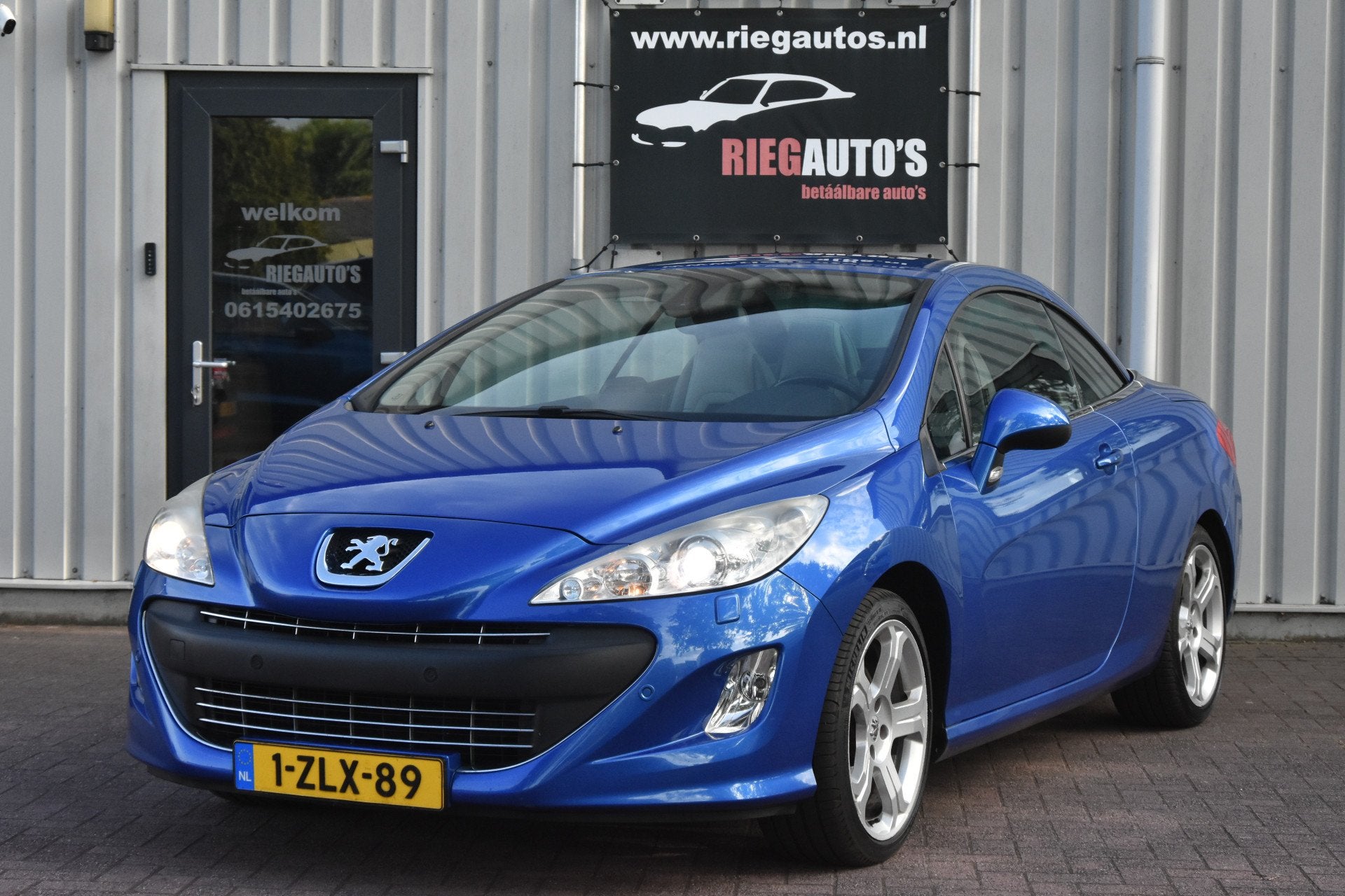 Peugeot 308 CC 1.6T 157PK Féline – 2011 | Leer | Climate, Auto's, Voorwielaandrijving, Euro 5, 1490 kg, Cabriolet